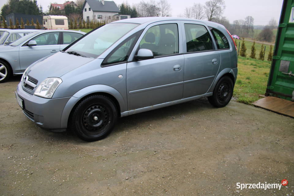 Opel Meriva 14 benzyna 2005r Klimatyzacja 1400cm3 Iława