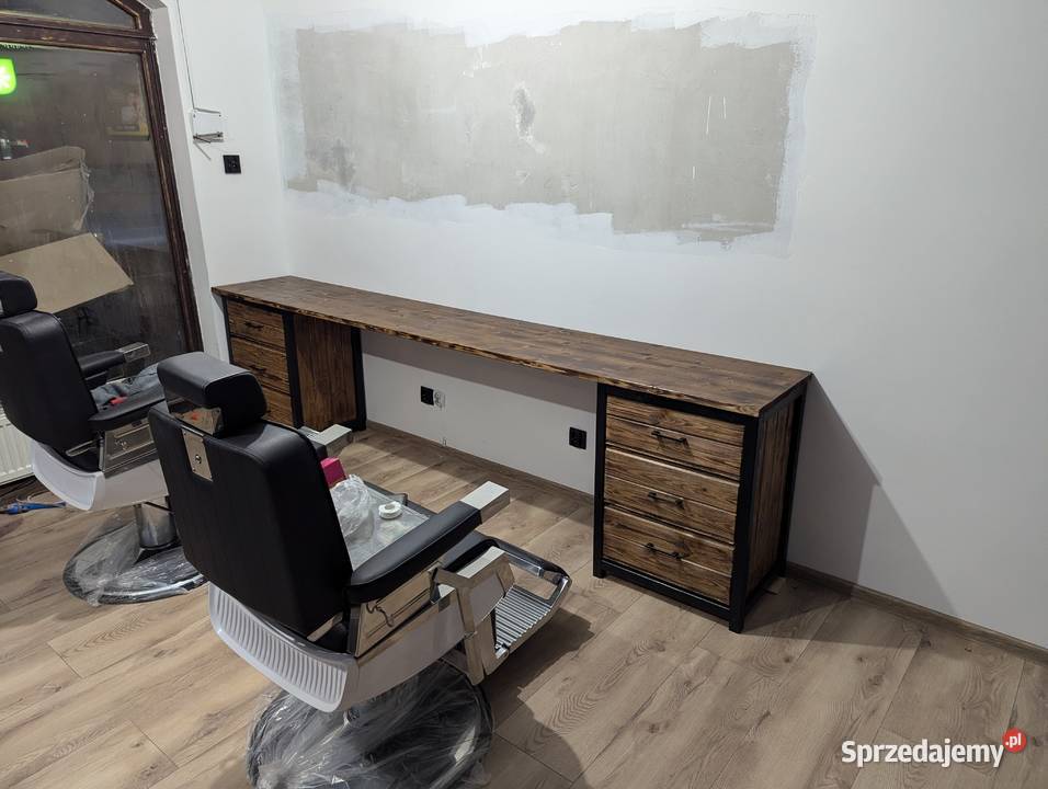 Konsola fryzjerskabarberska stanowisko na wymiar dolnośląskie Oleśnica sprzedam