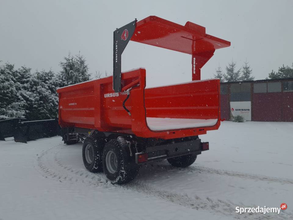 UUrsus przyczepa tandem 10ton Ursus t083A kujawsko-pomorskie Toruń