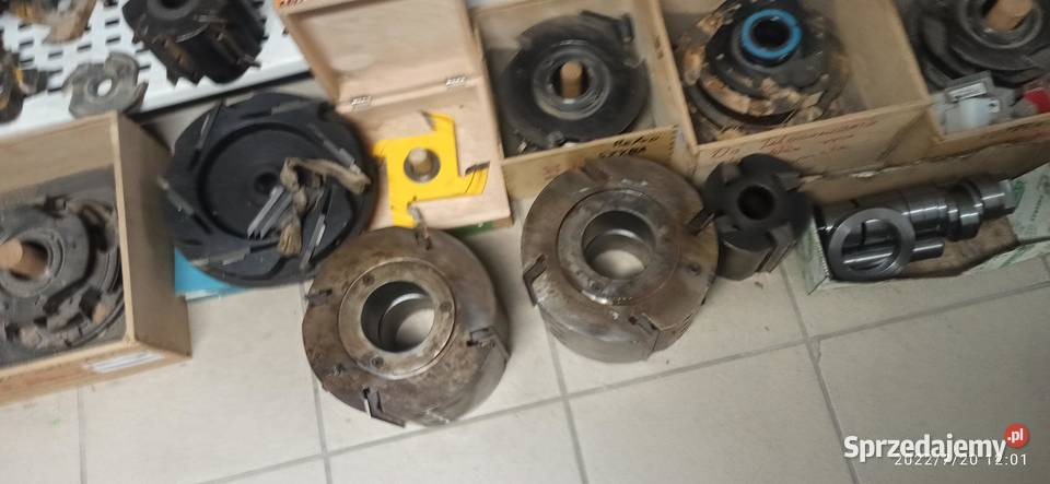 głowice strugarskie 230 mm otwór 80 mm 4 nozowe Kłodawa