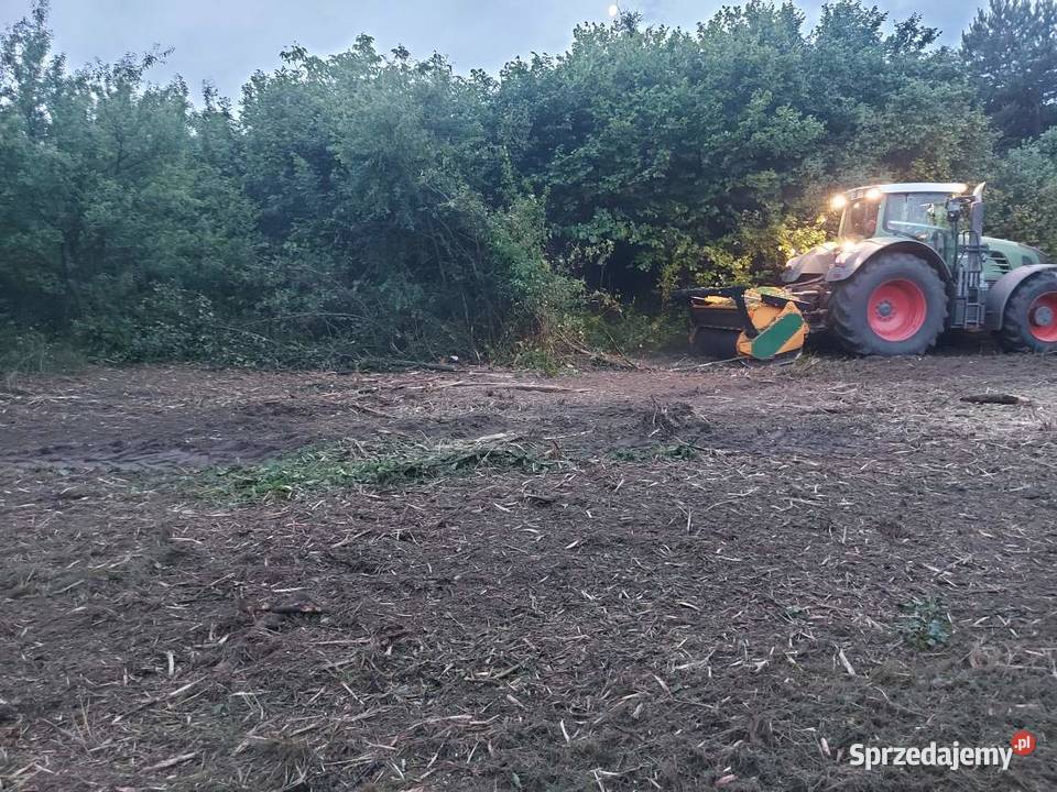 Wycinka drzew Czyszczenie działek Mulczowanie Olkusz