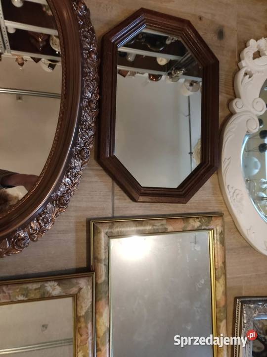 lustro lustra piękna rama wyprzedaż Gorzów Wielkopolski