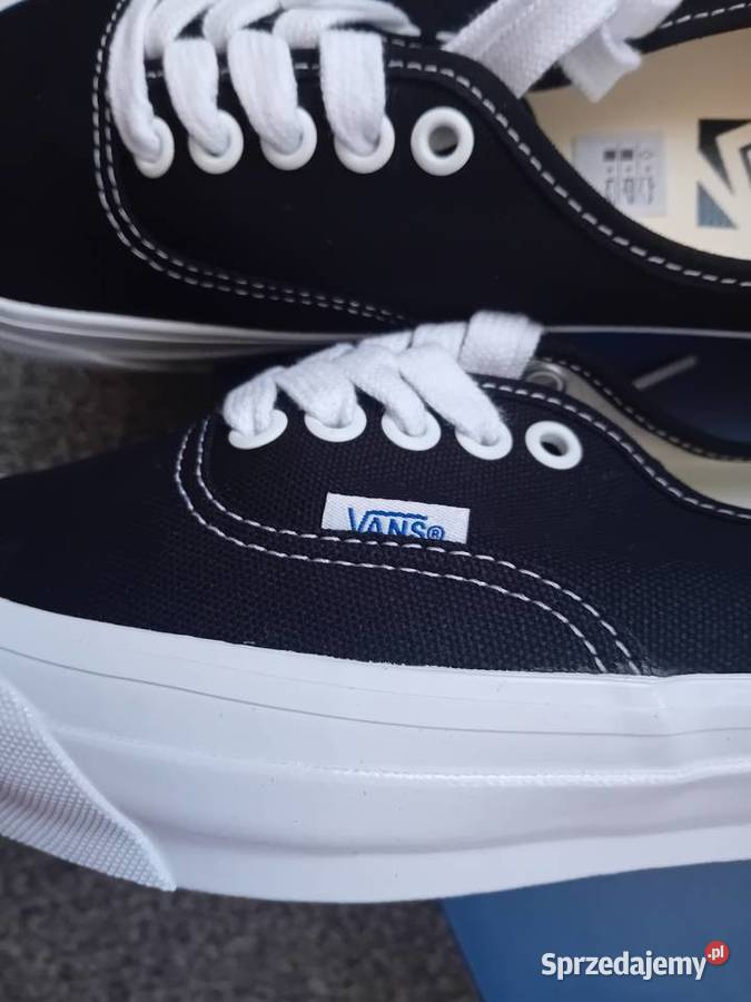 Nowe oryginalne trampki VANS Black Authentic Vans pomorskie