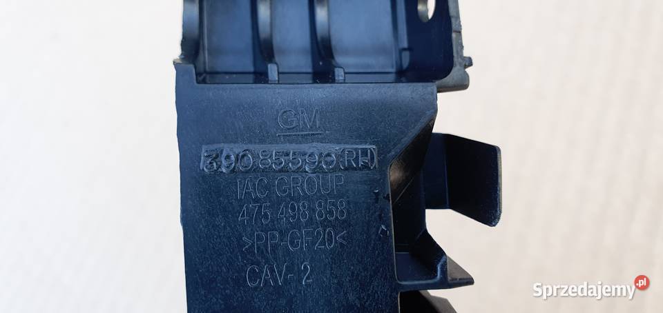 OPEL CORSA E ślizg zderzak tył 39085590 Trzciel