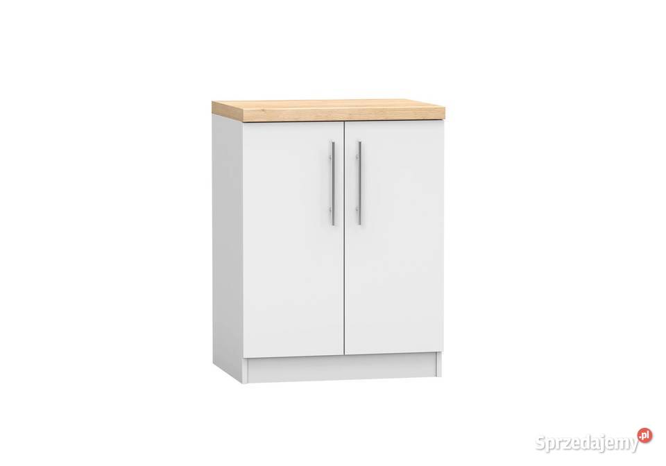 Meble kuchenne Inez sprzedawane na szafki BIAŁY