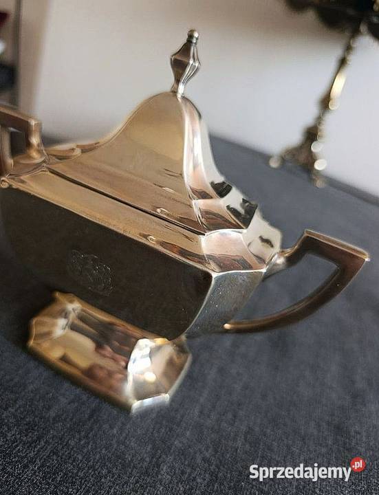 Cukiernia SREBRO 1922 r Art Deco 275 gram Antyki Węgorzewo