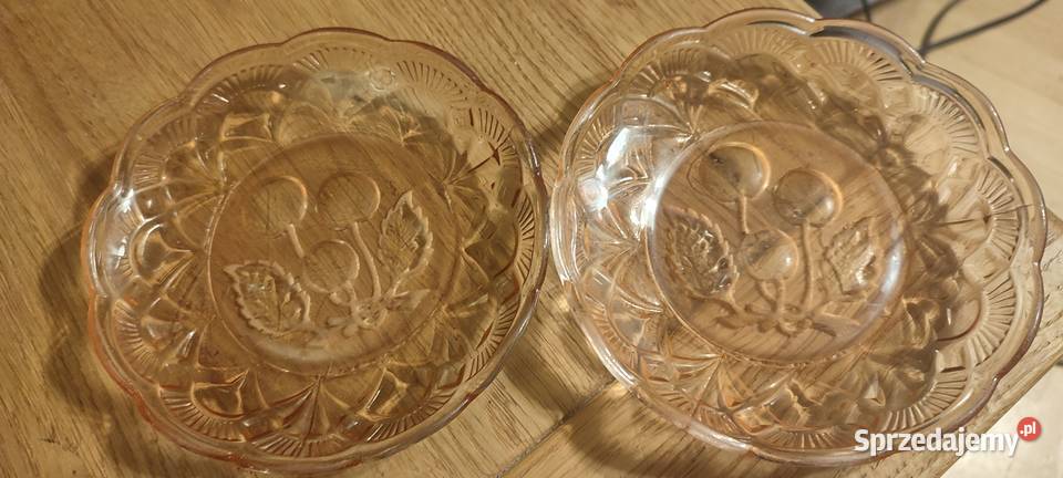 Piękne Dwie Stare Salaterki PRL w kolorze mazowieckie Warszawa