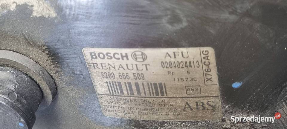 SERWO HAMULCOWE RENAULT KANGOO 15 DCI 8200666509 Lipno