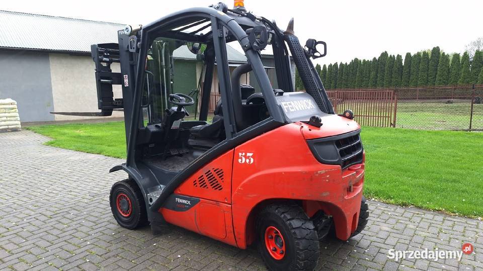 Linde H25 z 2016r Triplex przesuw wózek widłowy