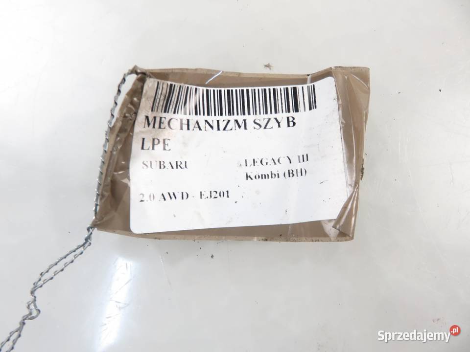 PODNOŚNIK SZYBY LEWY PRZEDNI SUBARU LEGACY III osobowe