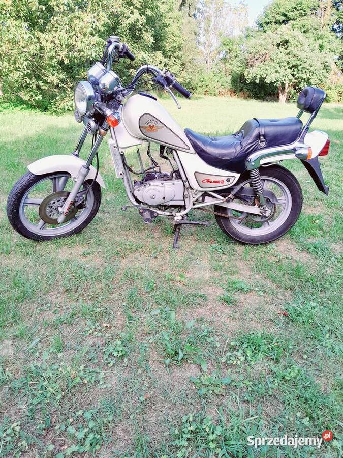 Hyosung ga cruise 125 4V uszkodzony zmiana Sulęcin