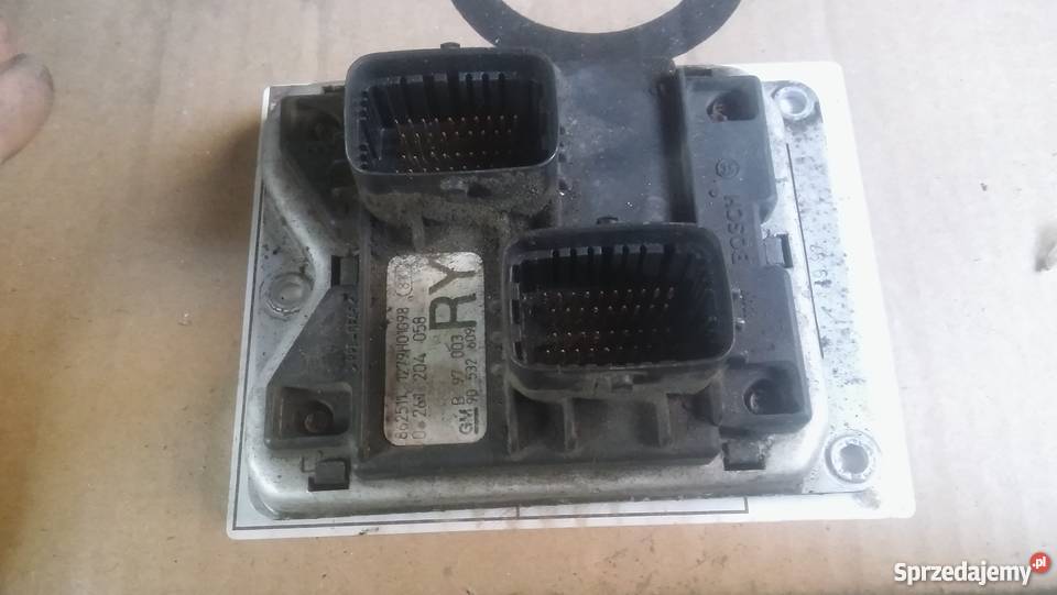corsa b 10 12V sterownik komputer 0261204058 RY osobowe lubuskie Strzelce Krajeńskie