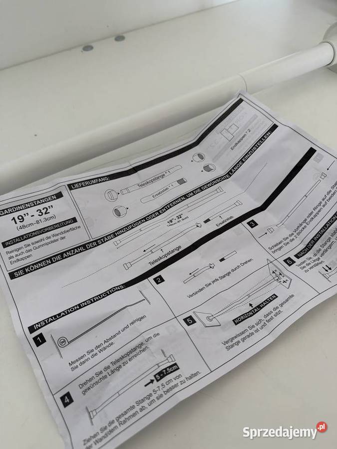 Biały karnisz 58845 dolnośląskie Głuchów Górny
