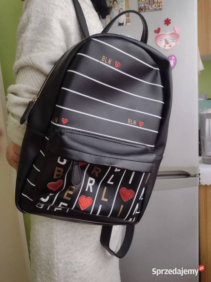 Skórzany bogato zdobiony plecak z Londynu Top Kraków