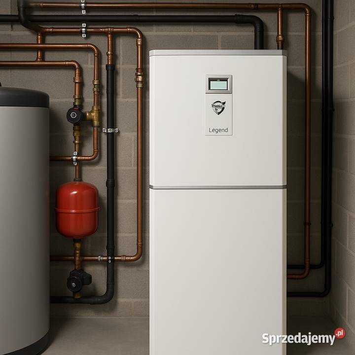 odwierty GWC dom 140m Gruntowa Pompa ciepła Wołów