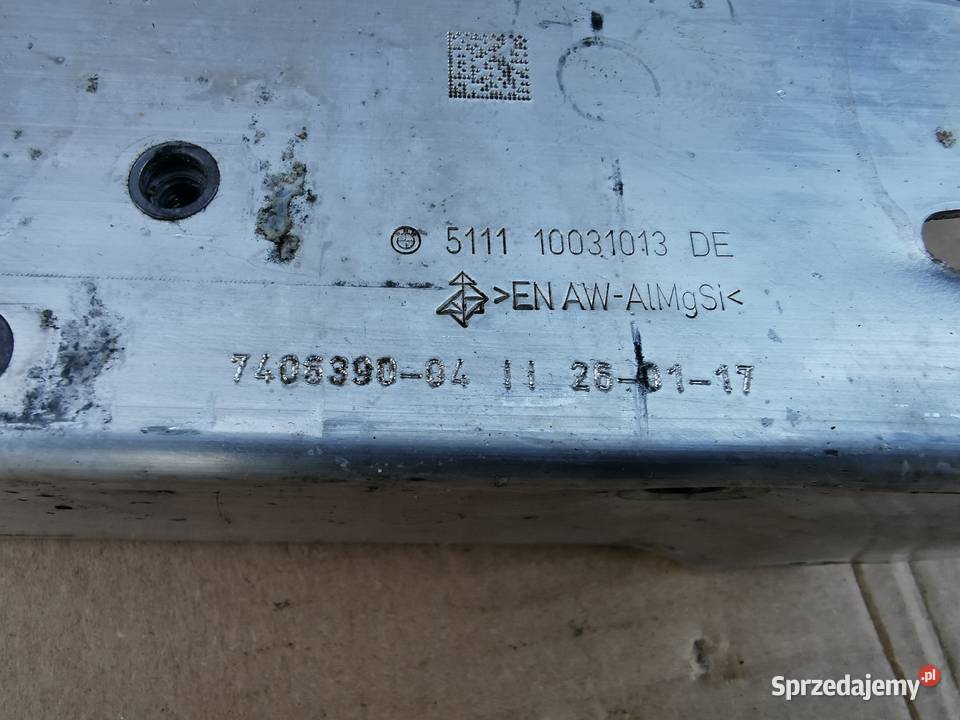 Strefa zgniotu mini Cooper F55 F56 F57 prawa RH Sieraków