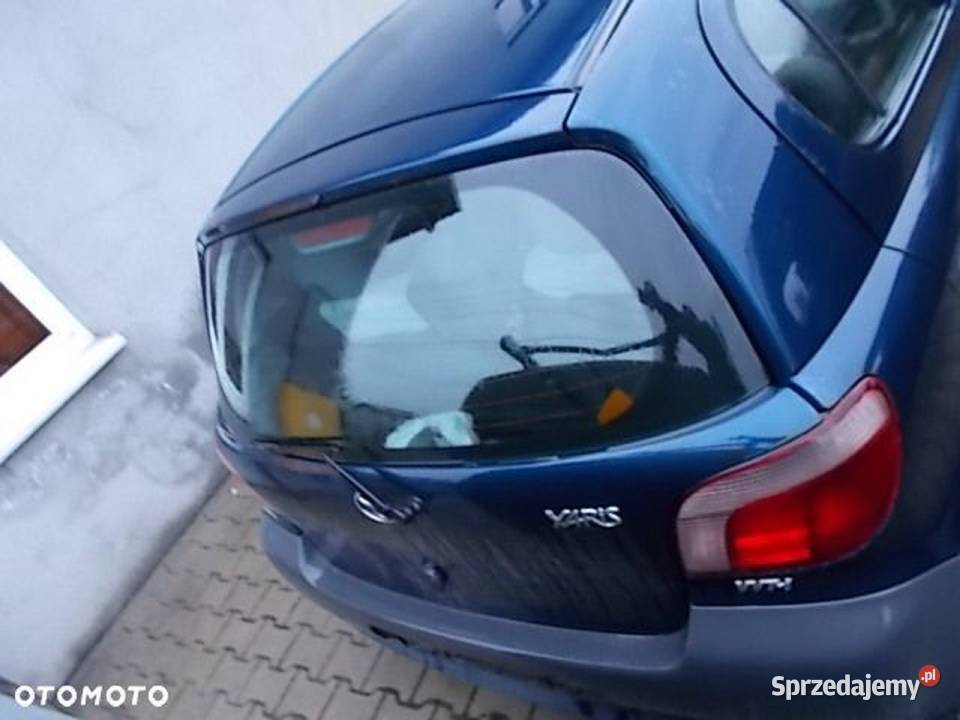 klapa bagaznika toyota yarys 1 2003r okazja osobowe Ozorków sprzedam
