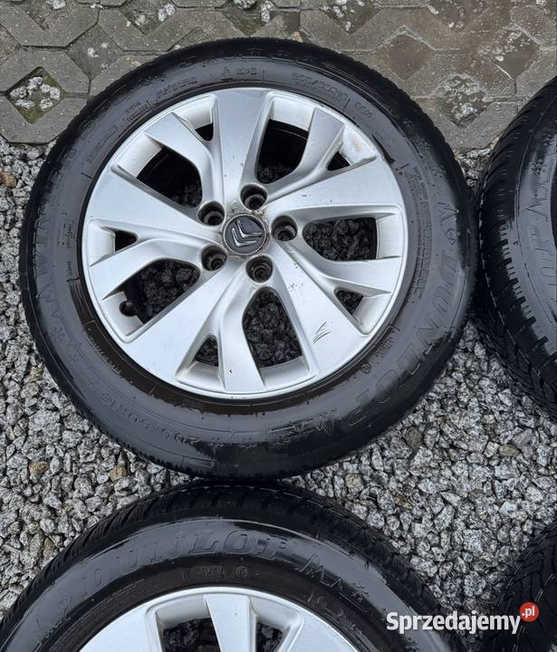 AluFelgi Citroen 5x108 opony zima 2056016 Krępiec