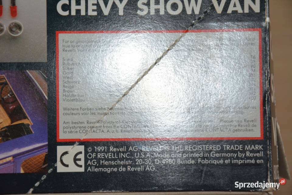 Model Revell 8033 Electronic Chevy Show Van