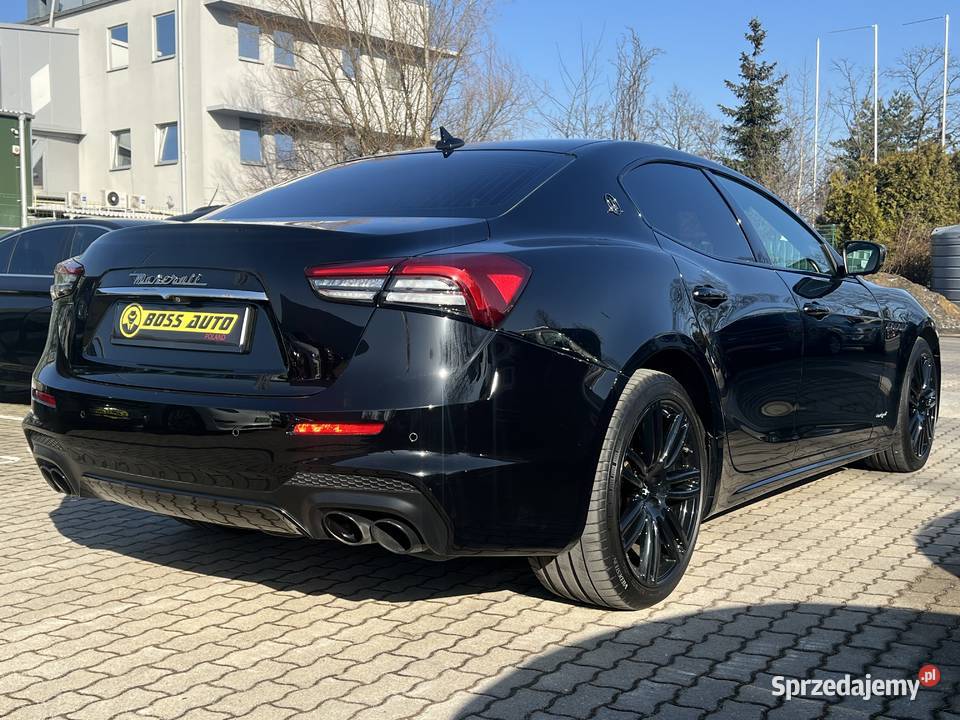 Maserati Ghibli GrandSport 2018 podgrzewane fotele mazowieckie Warszawa