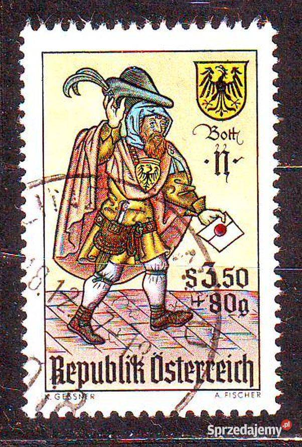 Zn Austria Mi 1255 kas 1967 Antyki, Sztuka, Kolekcje Gliwice