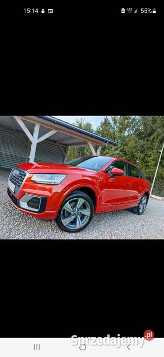 AUDI Q2 CZERWONA POMARAŃCZA 150KM Kraków sprzedam