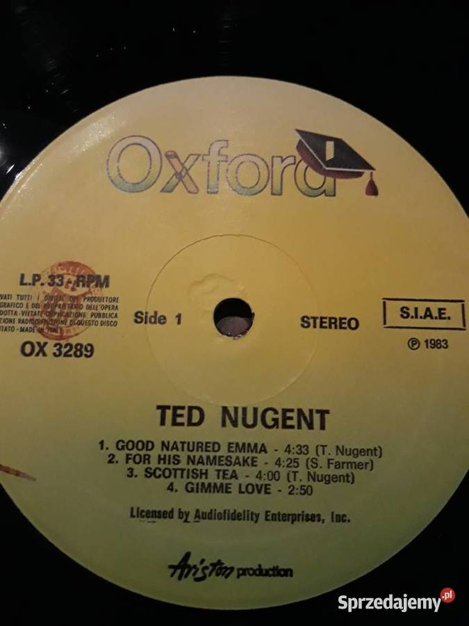 TED NUGENT Amb The Amboy Dukes Rzeszów