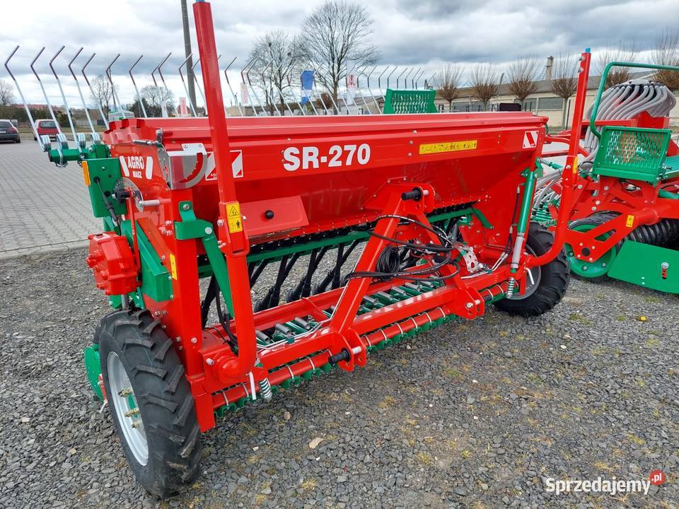 Siewnik stopkowy 27 m AgroMasz Olesno