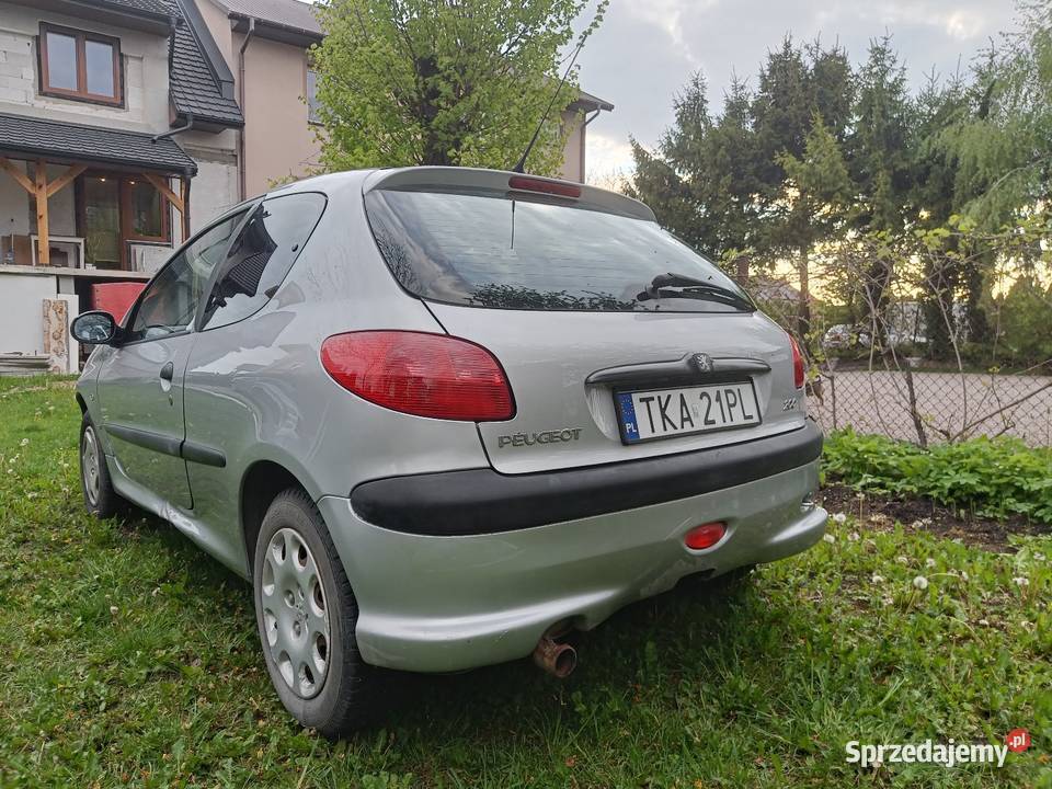 Sprzedam peugeot 206 16 16v 180000km Pińczów