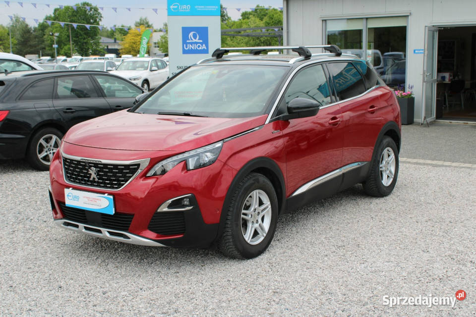 Peugeot 3008 GT Line Gfotele automat FOCAL II czerwony Warszawa