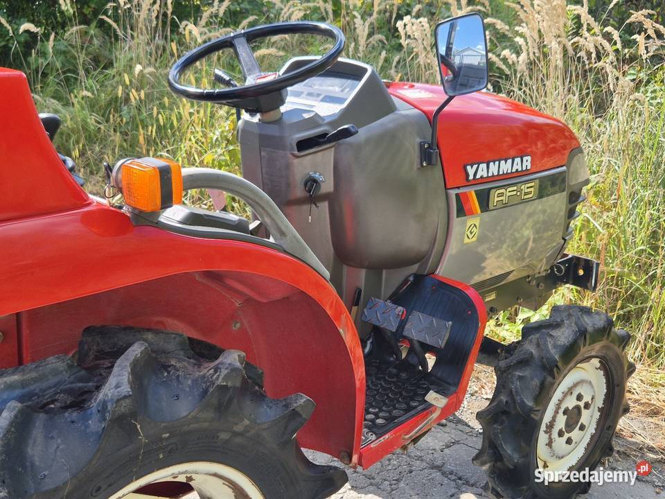 Traktorek traktor YANMAR AF15D 44 Glebogryzarka Małuszyn