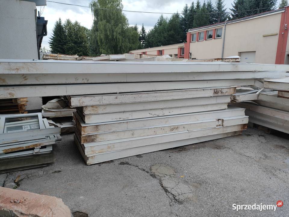 Płyty warstwowe ocieplane 15 na budowę Garażu Olkusz