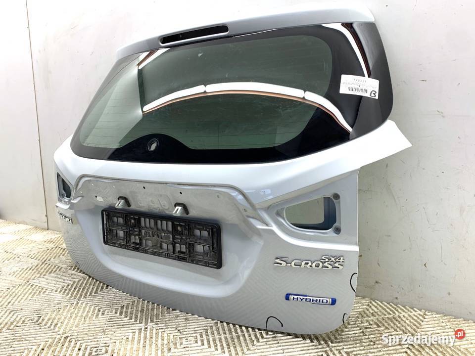 KLAPA TYŁ SUZUKI SX4 Crossover Pearl white TYLNA