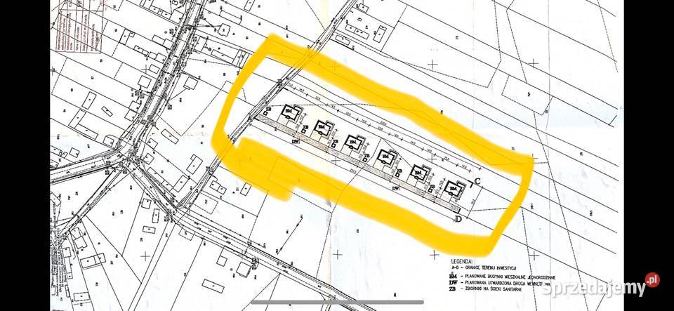 Sprzedam działkę budowlaną z warunkami zabudowy Korzyce sprzedam
