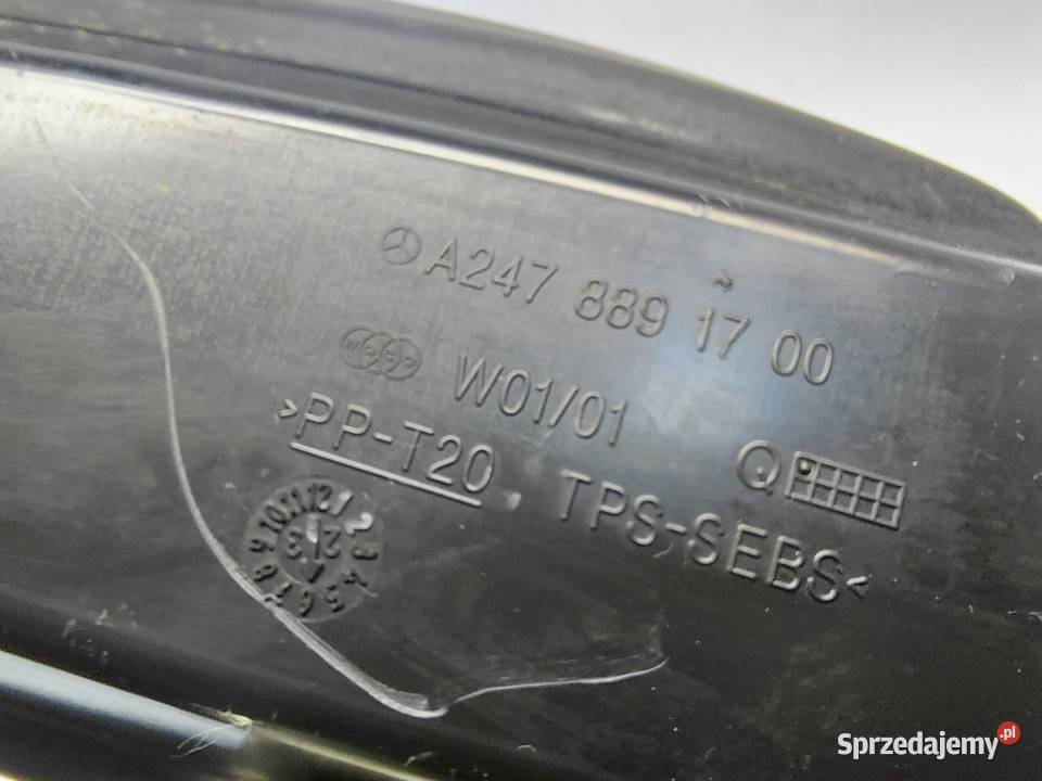 Mercedes EQA 250 W243 WYGŁUSZNIE BŁOTNIKA PRAWY