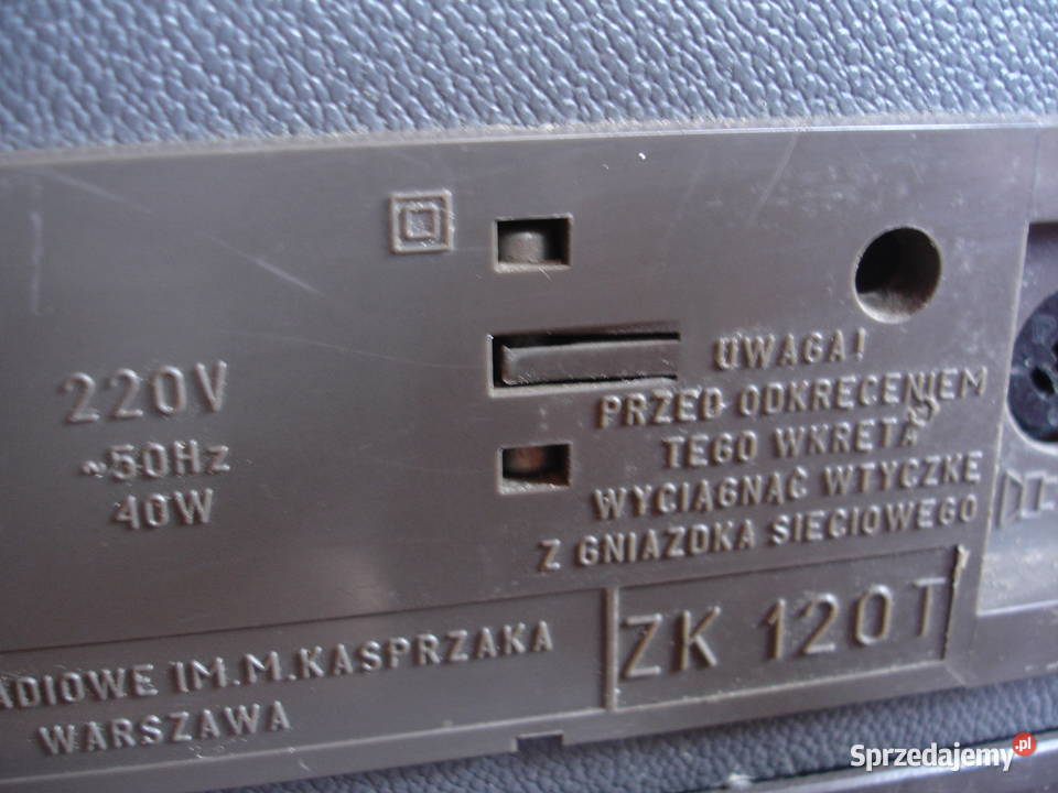 Magnetofon szpulowy UNITRA ZK120T Zielona Góra sprzedam
