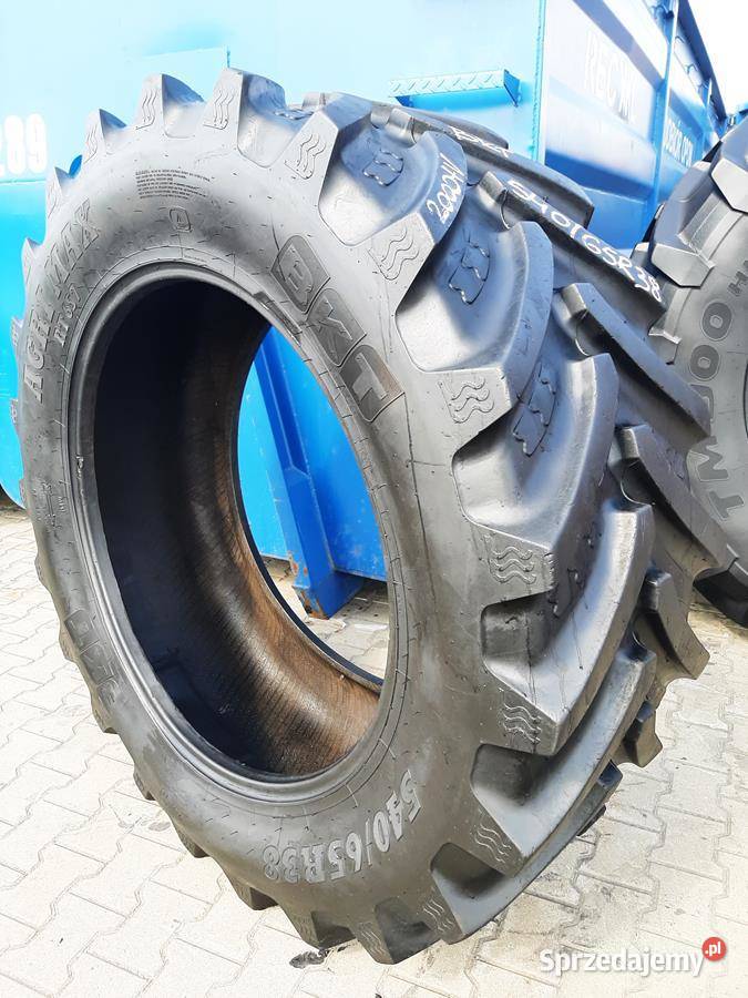 Opona używana rolnicza 54065R38 BKT AGRIMAX 1700 Zaścianki