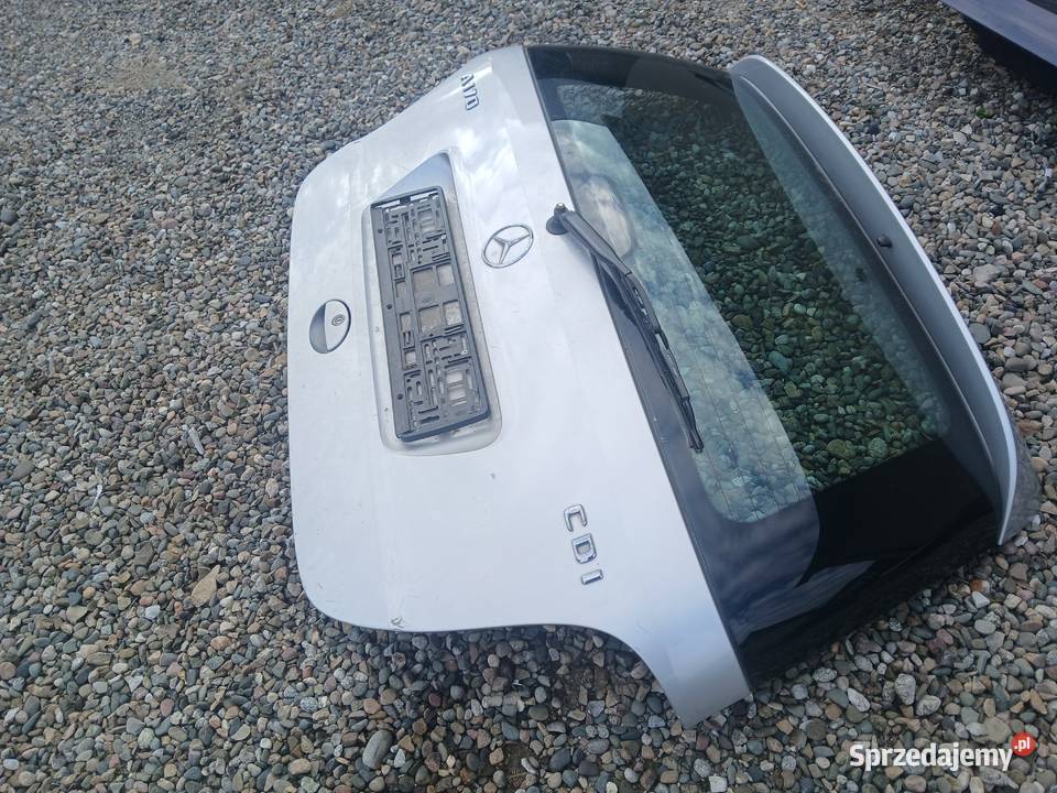 Klapa tylna bagażnika kompletna Mercedes w168 A osobowe Radłów