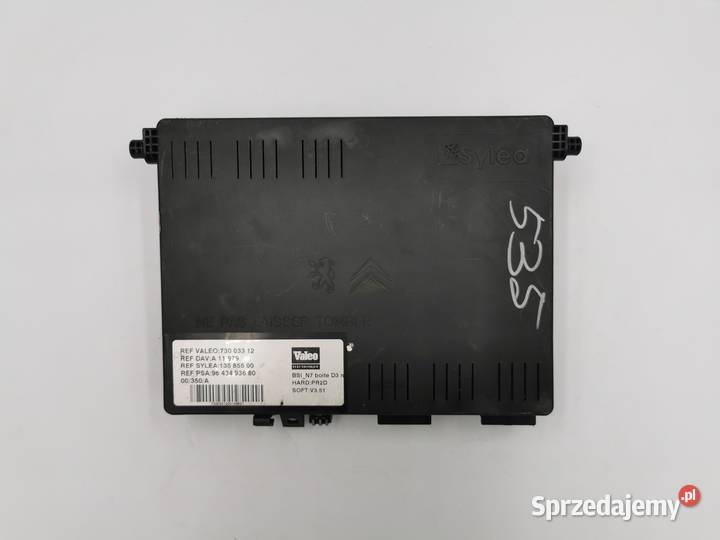 Moduł BSI Citroen Xsara Picasso 9643493680 wyposażenie elektryczne Układ elektryczny Wyszków sprzedam