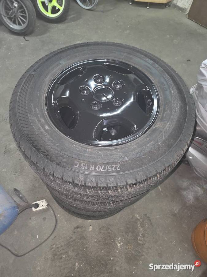 sprzedam felgi z oponami Contintal Średnica 15" Samochodowe Zator