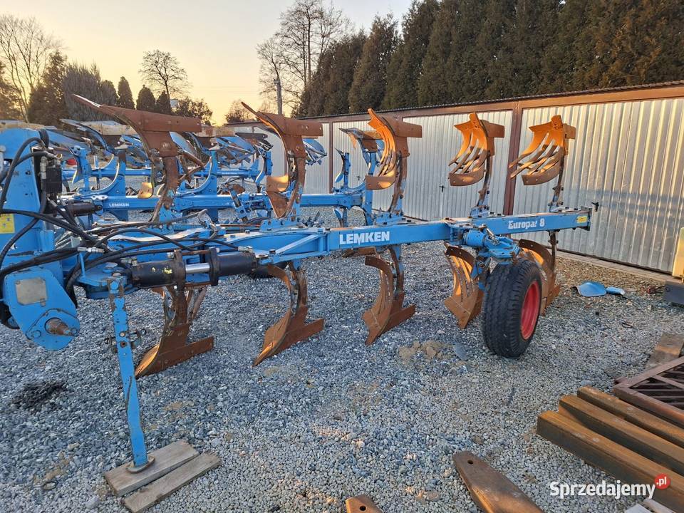 PŁUG LEMKEN EUROPAL 8 z wałem PACKERA ażurowy Bolesławiec sprzedam