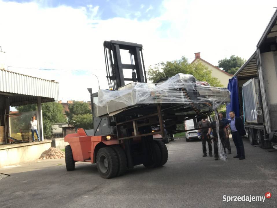 wynajem wózka widłowego z operatorem 12 ton Elbląg