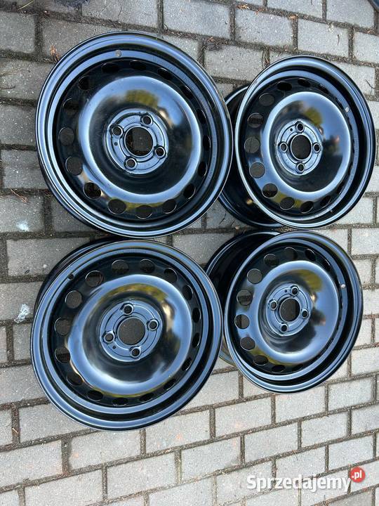 RENAULT DACIA 4xfelgi stalowe 15 NOWE 4x100mm lubuskie Gorzów Wielkopolski