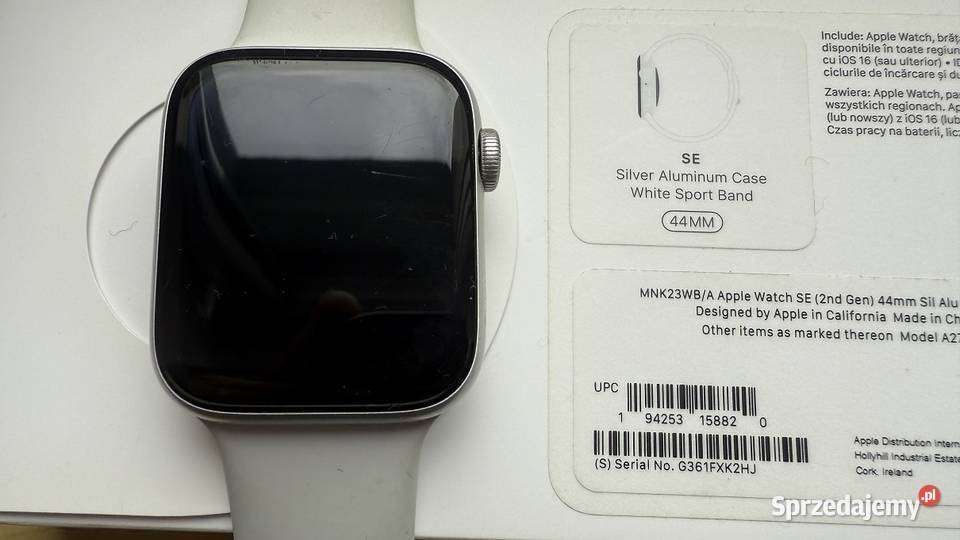 Apple Watch Silver 44mm Unisex opolskie Opole sprzedam