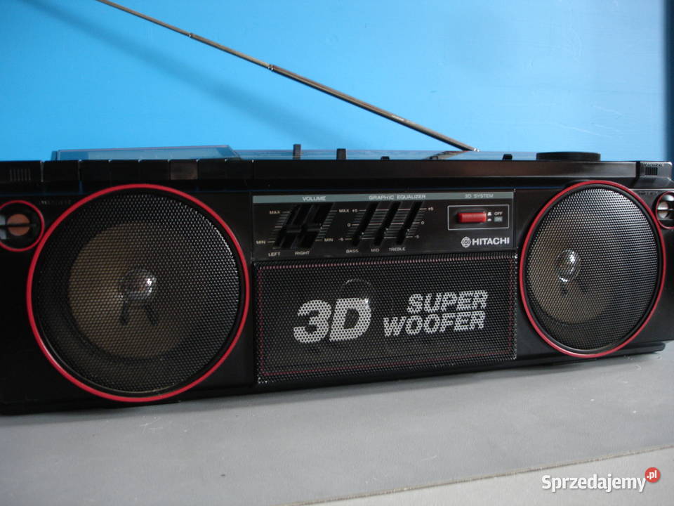 Radiomagnetofon HITACHI TRK3D2E Zielona Góra