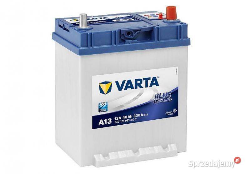 Akumulator 40Ah 330A VARTA Blue Dynamic A13 małopolskie Tarnów