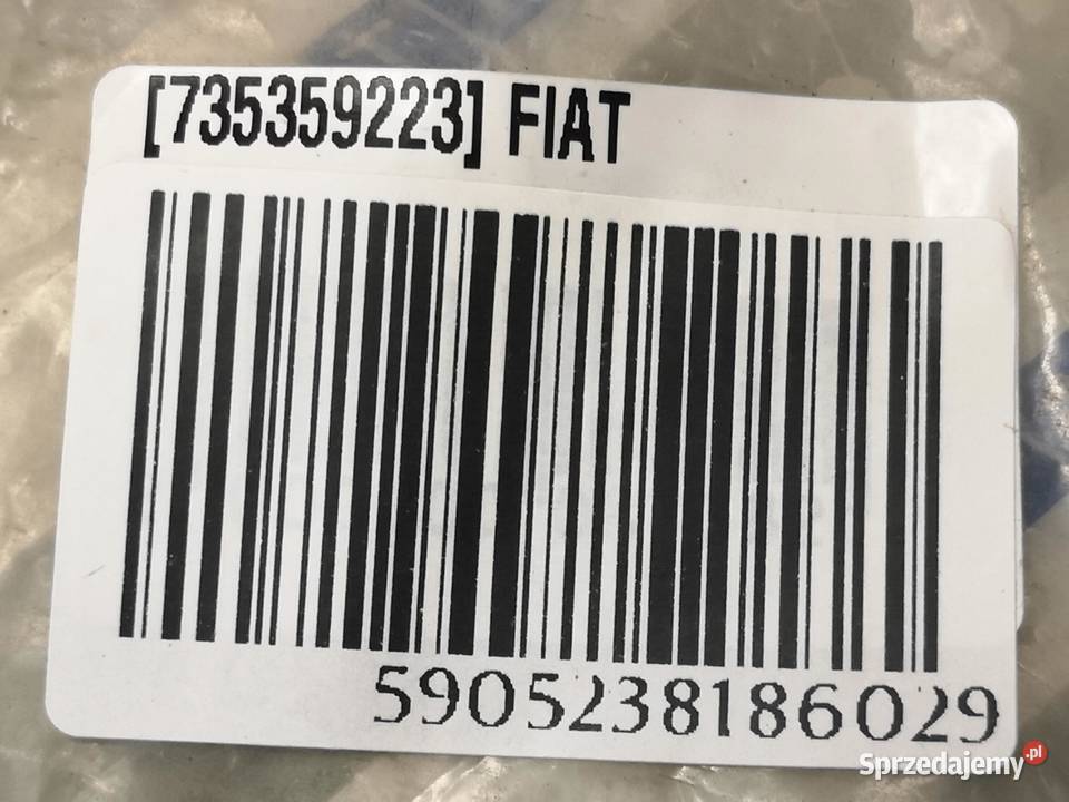 ZAŚLEPKA ZDERZAKA PRAWY PRZÓD FIAT IDEA 20032012 osobowe