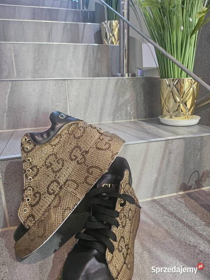 Piękne spacery buty kostkę Guci Mucharz