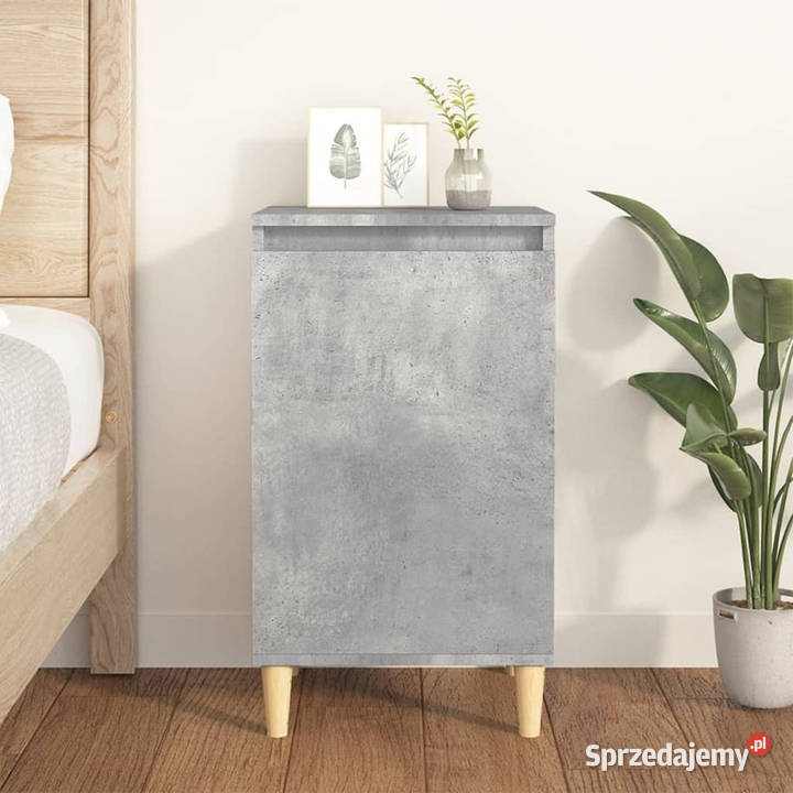 Szafka nocna szarość betonu 40x35x70 WM819636 mazowieckie