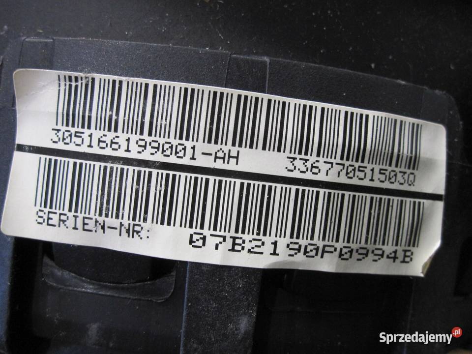 BMW E92 07r AIRBAG poduszka kierowcy 3051642